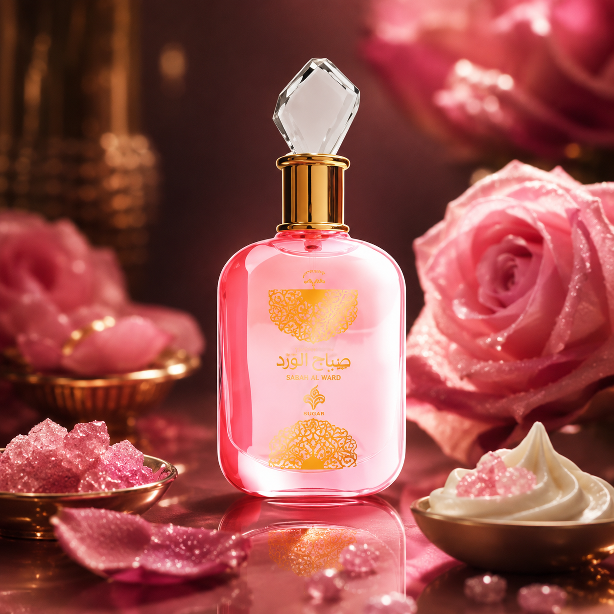 Eau de Parfum Alwataniah Sabah Al Ward Sugar 100ml