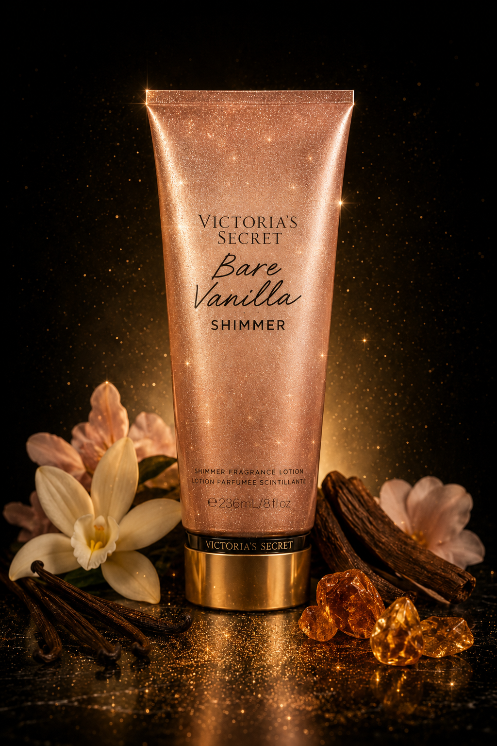 Hidratante VS Bare Vanilla Shimmer 236ml